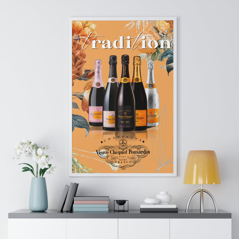 Veuve Clicquot Tradition Vertical Poster