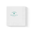 Mickey & Co. White Coined Napkin