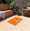 Outdoor Rug - Welcome Champagne Funny: Stylish & Durable