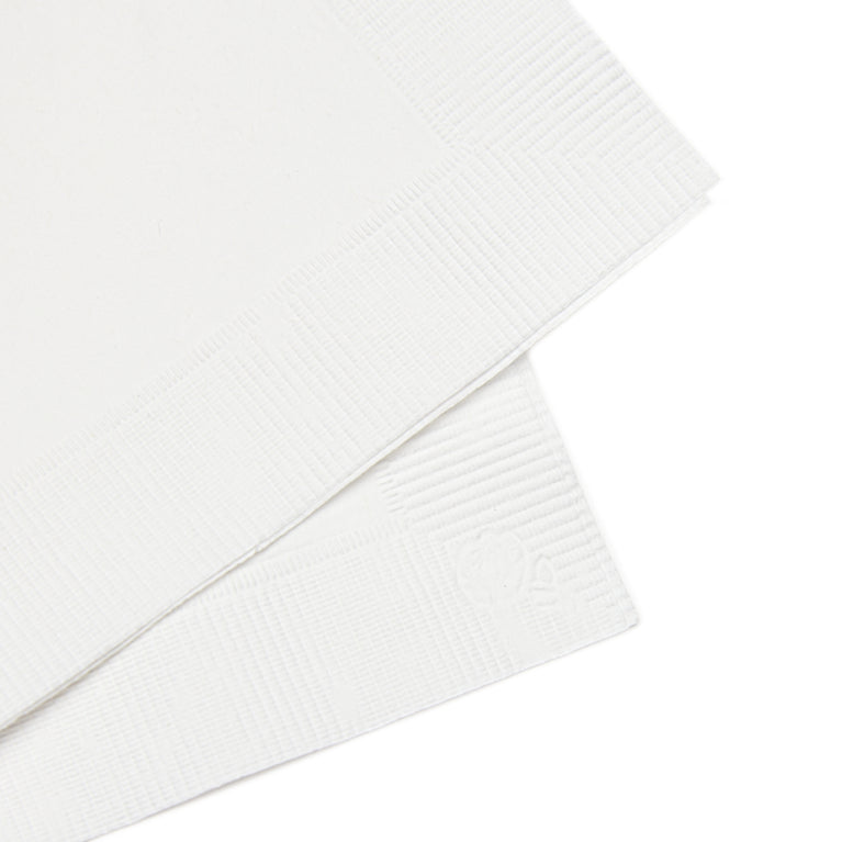 Veuve Clicquot Champagne - White Coined Napkins