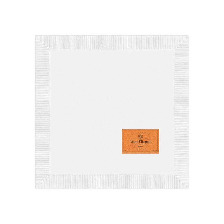 Veuve Clicquot Napkins High Quality Prints - 50pcs / 100pcs