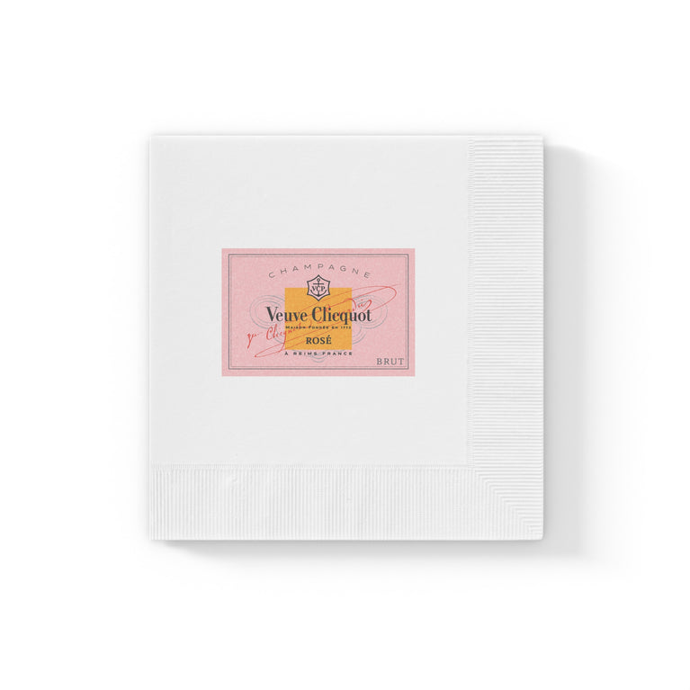 Veuve Clicquot Rose All Day Napkins