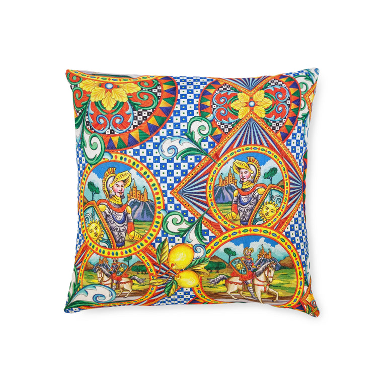 Dolce & Gabbana Inspired Square Pillow