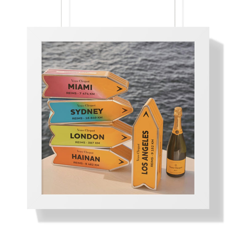 Veuve Clicquot Arrow Premium Posters