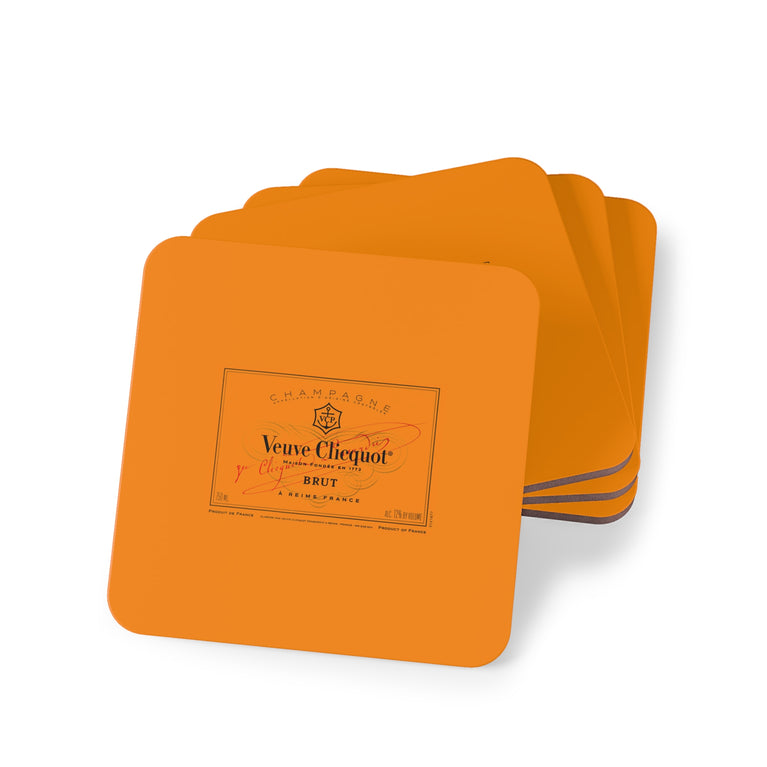 Veuve Clicquot Coasters - 4PCS. SET