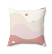 Cream Polka Square Pillow