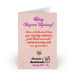 Personalized Bachelorette Greeting Cards - Fun Champagne