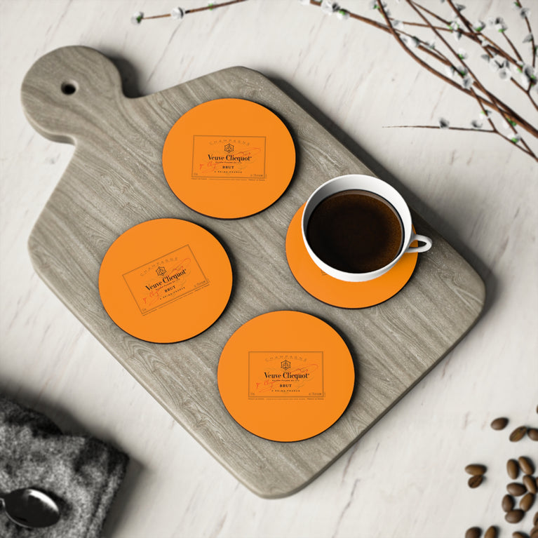 Veuve Clicquot Coasters - 4PCS. SET