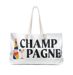 Champagne Weekender Bag - Oversized, Stylish, and Durable