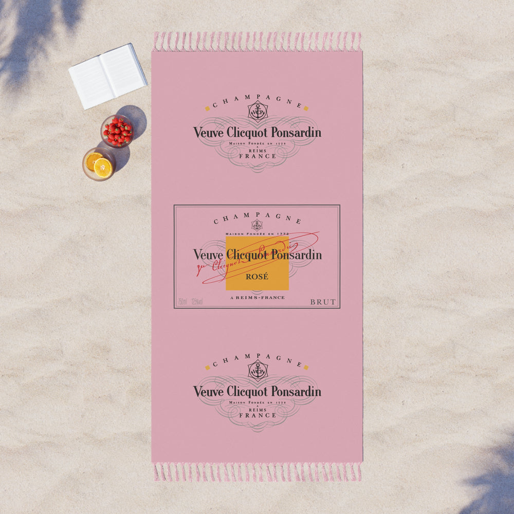 Veuve Clicquot Rose - Boho Beach Cloth