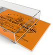 Veuve Clicquot Orange Acrylic Serving Tray