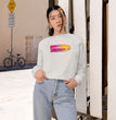 The Veuve Arrow - Women's Cropped Pullover - Limited Edition