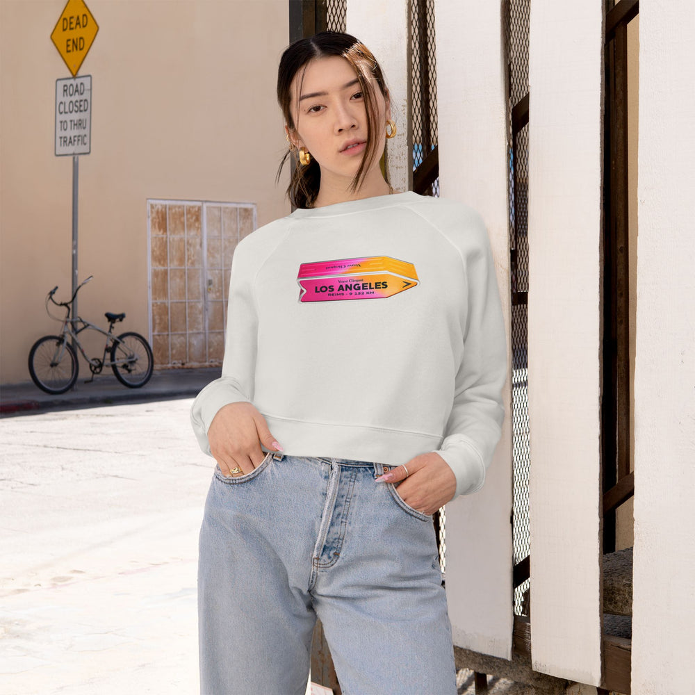 The Veuve Arrow - Women's Cropped Pullover - Limited Edition