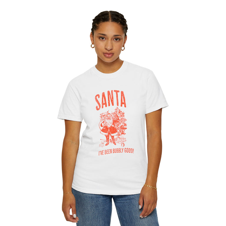 Santa, Ive Been Bubbly Good - T-Shirt for Christmas