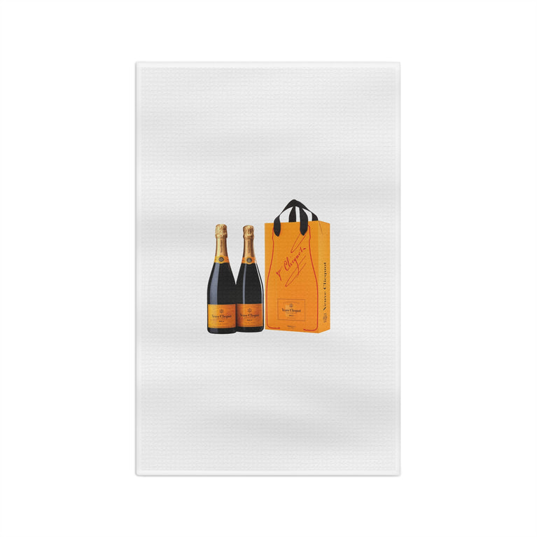 Pour Decisions Veuve Tea Towel