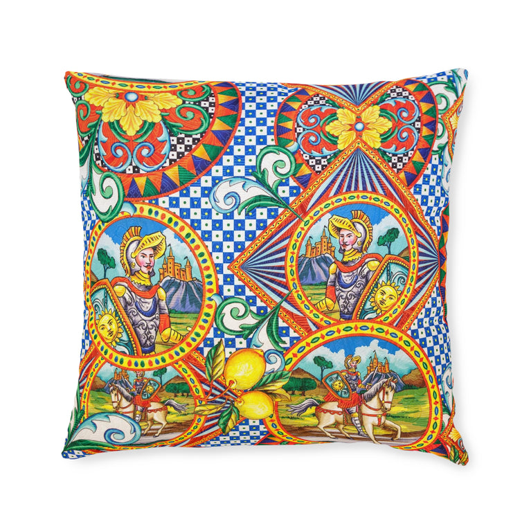 Dolce & Gabbana Inspired Square Pillow