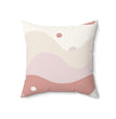 Cream Polka Square Pillow