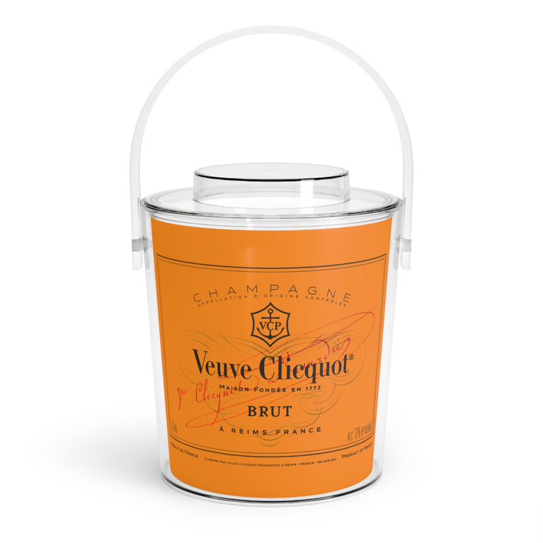 Veuve Clicquot Ice Bucket with Tongs