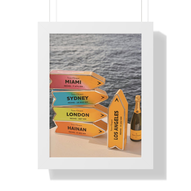 Veuve Clicquot Arrow Premium Posters