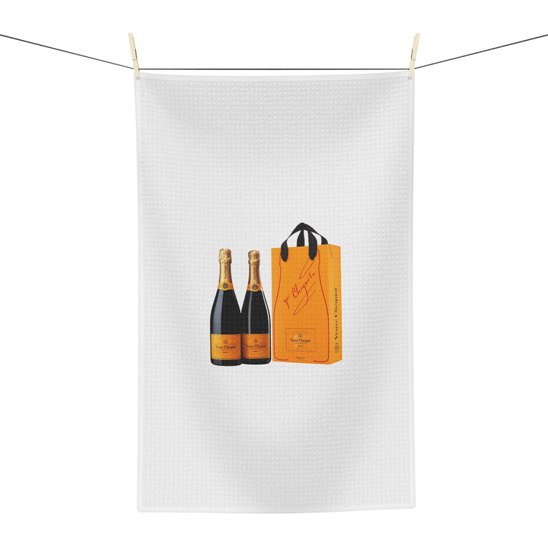 Pour Decisions Veuve Tea Towel