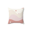 Cream Polka Square Pillow