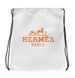 Hermes Paris Drawstring Bag